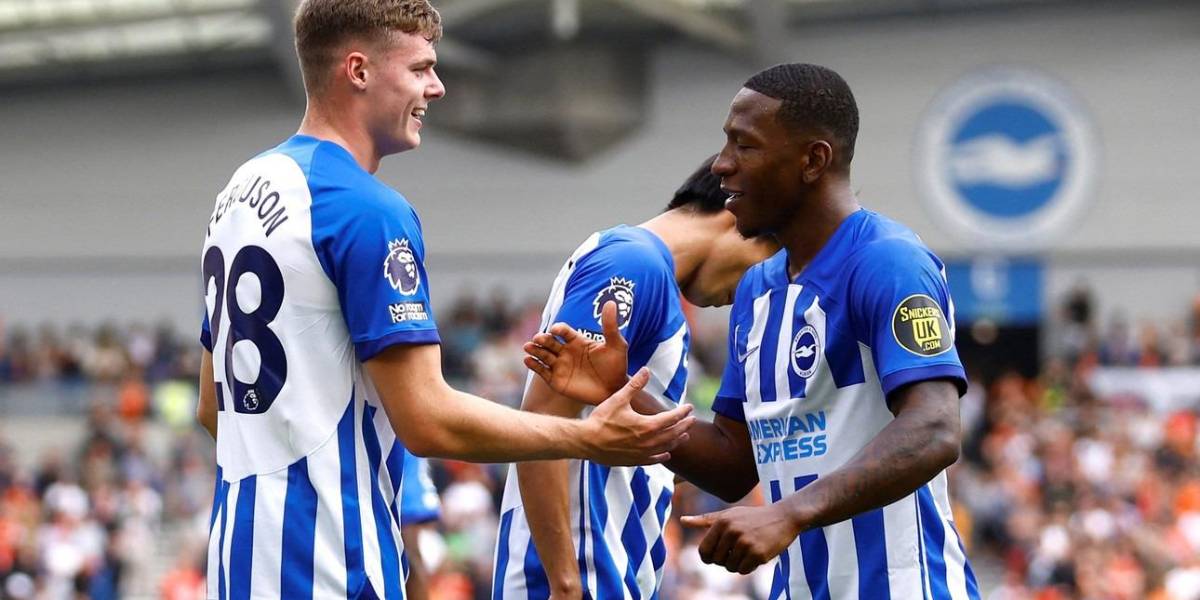 Pervis Estupiñán resalta en goleada del Brighton por la FA Cup