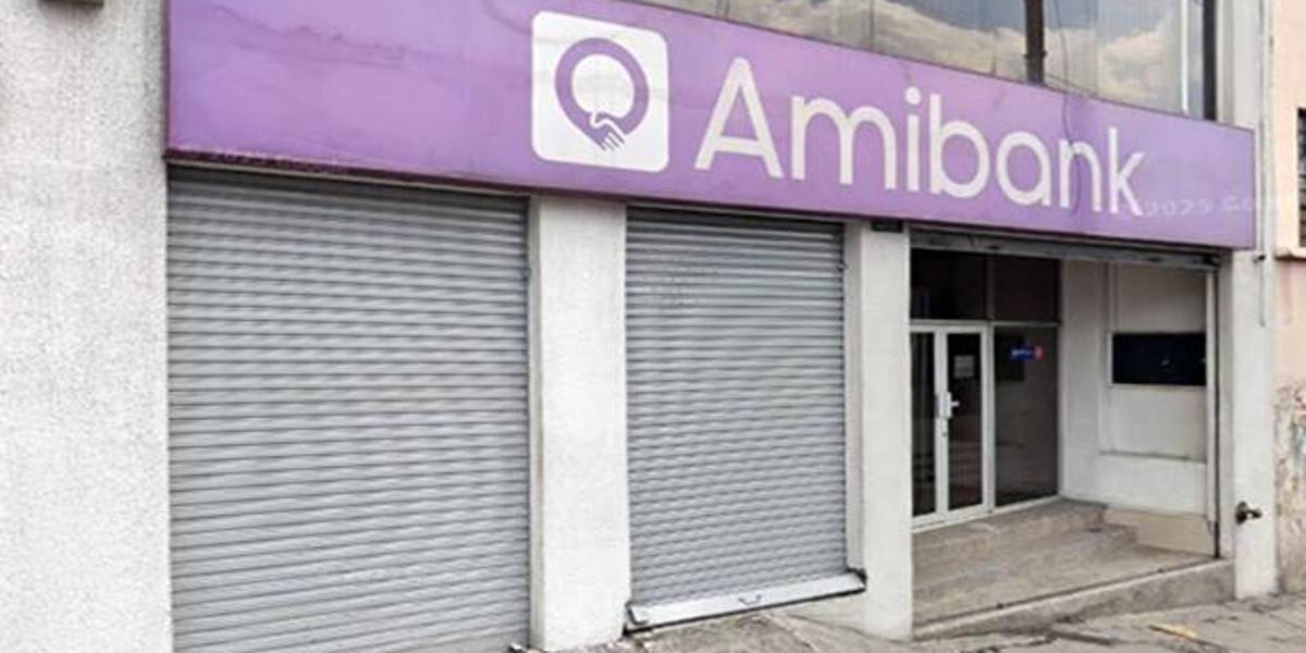 La Superintendencia de Bancos suspendió las operaciones de Amibank por deficiencias en su administración