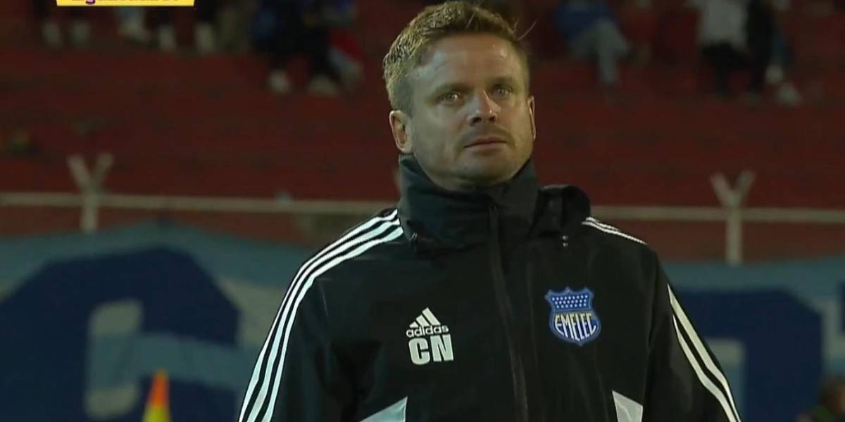 Cristian Nasuti es opción para quedarse como entrenador principal de Emelec