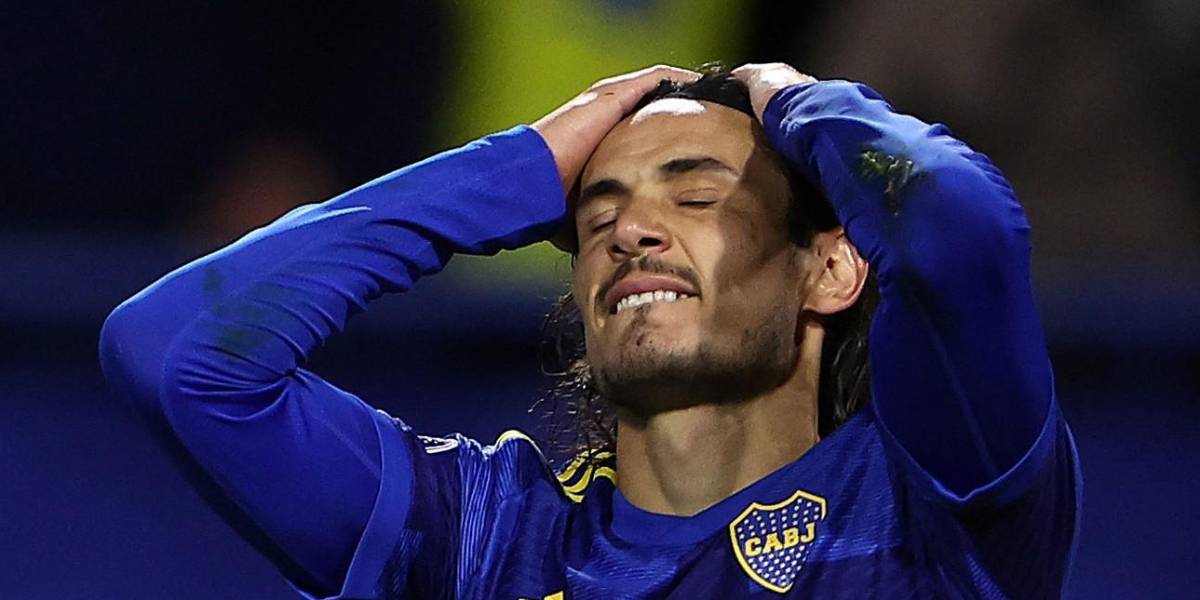 (VIDEO) El gol que falló Cavani debajo del arco y que costó la eliminación de Boca Juniors de la Copa Libertadores