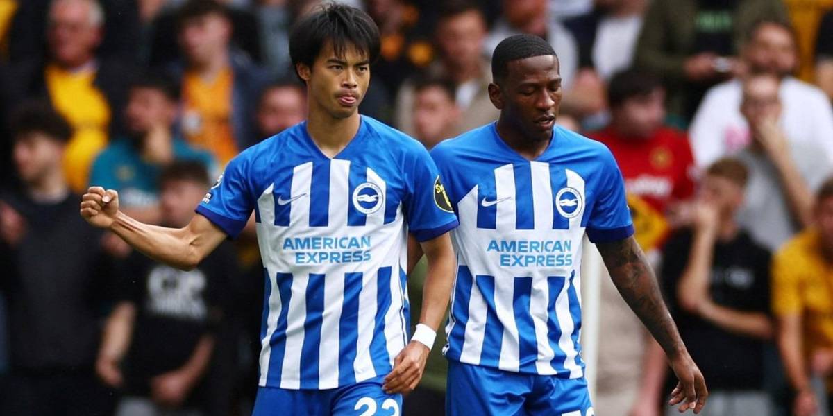 El Brighton cae goleado ante el modesto Luton Town con Estupiñán en cancha