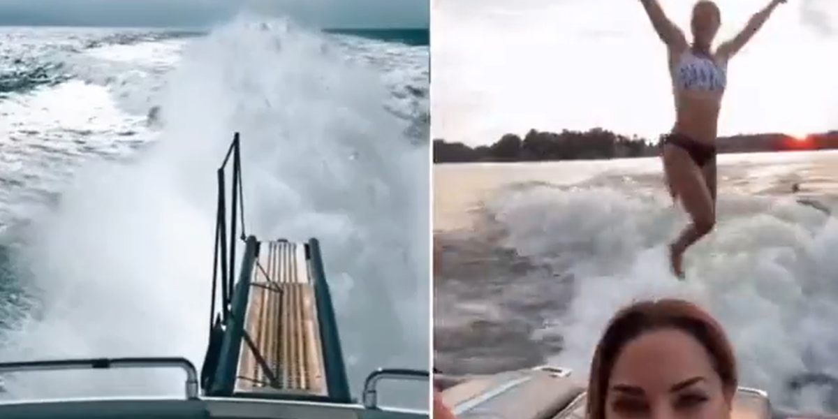 (VIDEO) | Cuatro personas murieron tras saltar de un barco como parte de un reto de TikTok