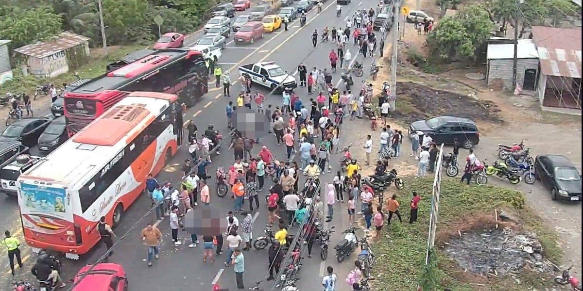 Un siniestro de tránsito en Limonal, Daule, deja dos muertos y dos heridos