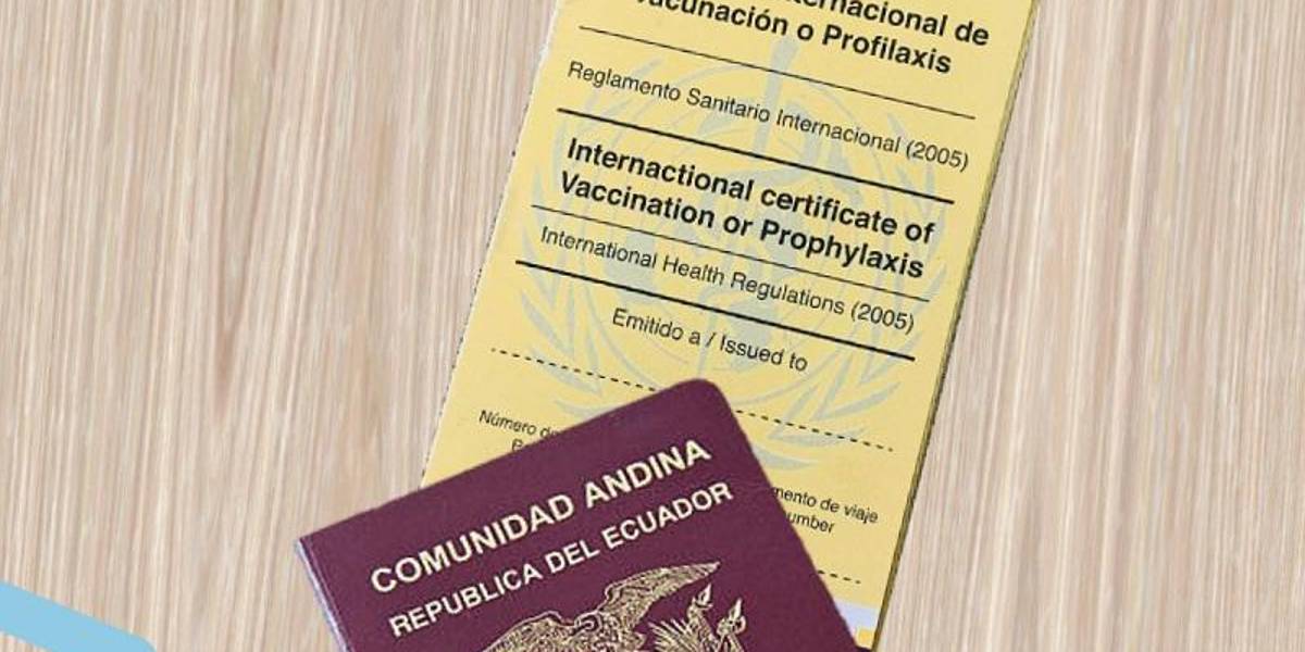 Ecuador solicitará carnet de vacunación contra la Fiebre Amarilla a turistas de cuatro países desde el 12 de mayo
