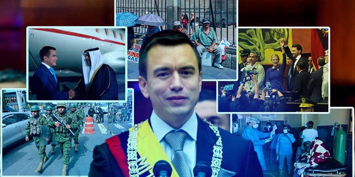 Los cinco temas que Daniel Noboa olvidó en su discurso presidencial