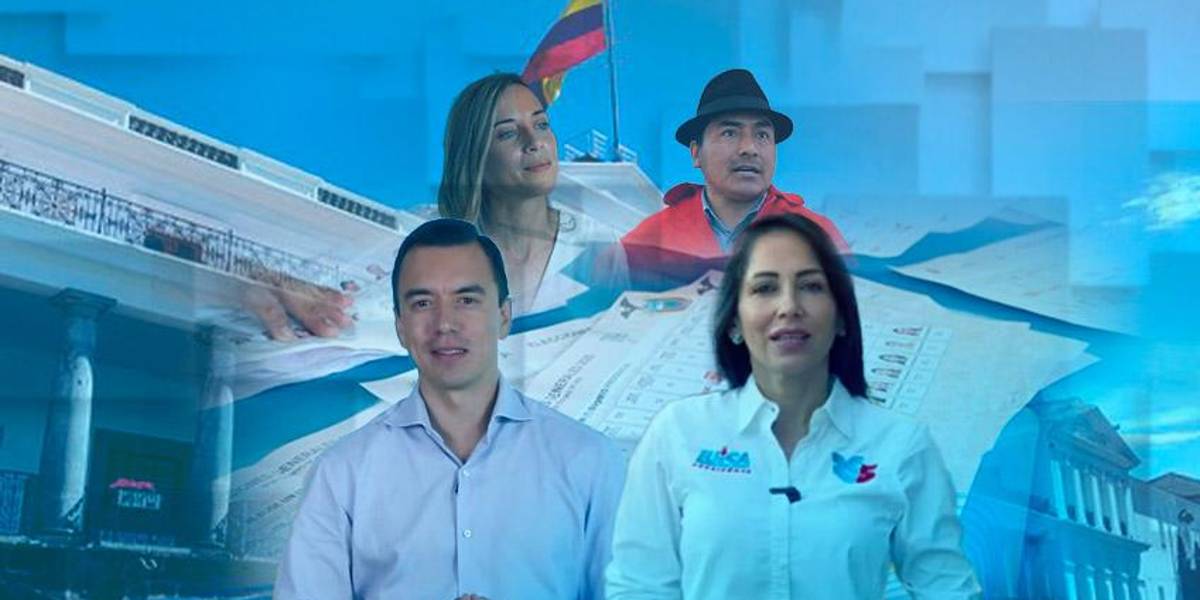 Elecciones Ecuador 2025 | 178 mil votos blancos pueden marcar la victoria de Daniel Noboa o Luisa González, el 13 de abril