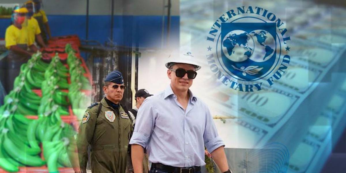 Noboa no logra aclarar cuál es su modelo económico