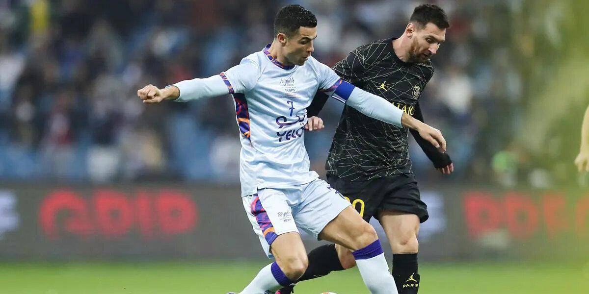 Lionel Messi y Cristiano Ronaldo se enfrentarán en un partido amistoso en Arabia Saudita