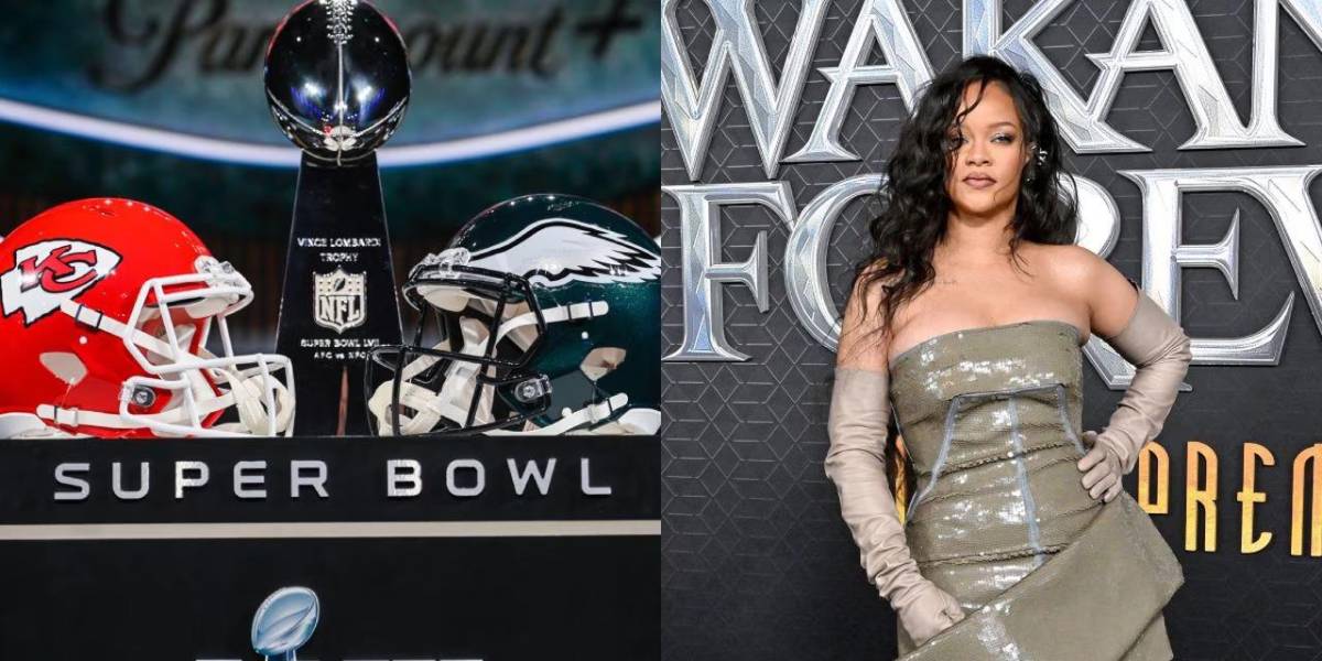 En vivo / Super Bowl 2023 / Chiefs vs Eagles / Rihanna y el show de medio tiempo