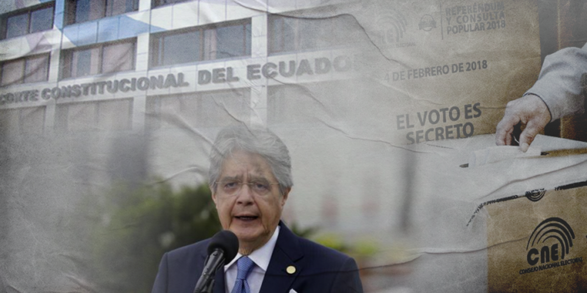 Consulta popular: Corte Constitucional dio paso a dos enmiendas de presidente Lasso