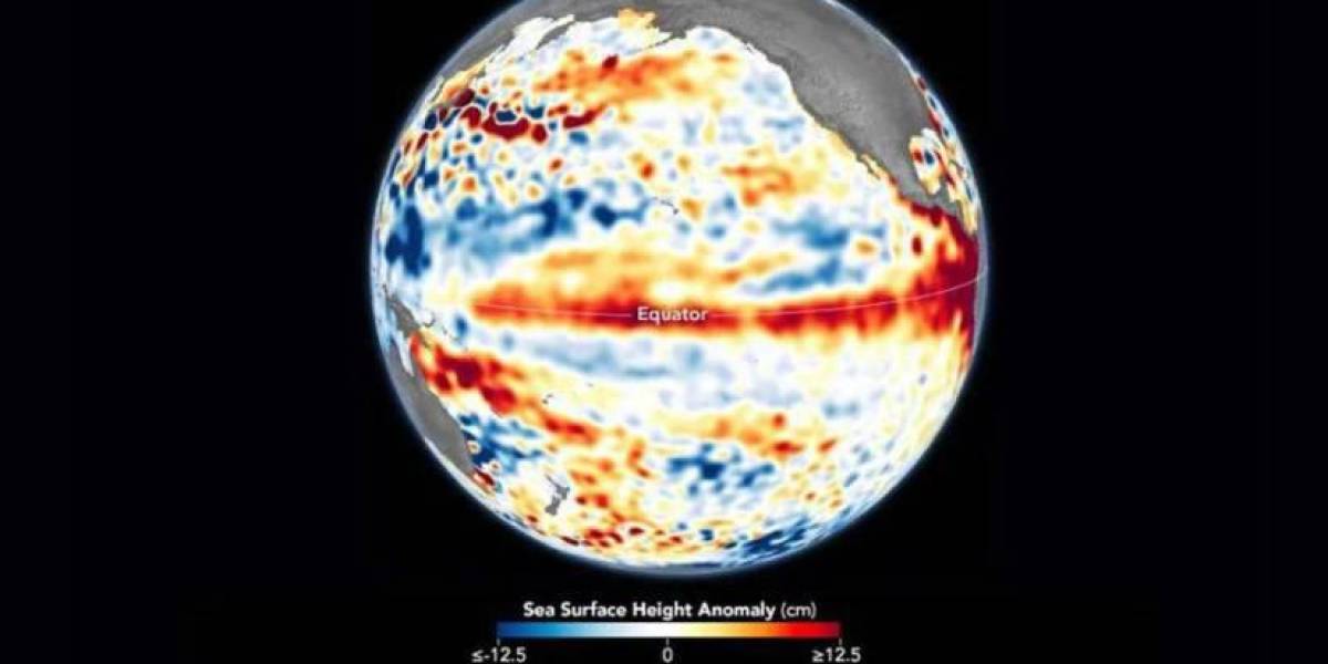¿Cómo ha influido el Fenómeno de El Niño en la temperatura del mundo?