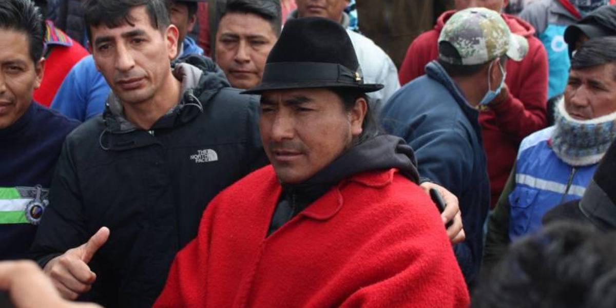 Audiencia de habeas corpus de Leonidas Iza será mañana a las 07:30