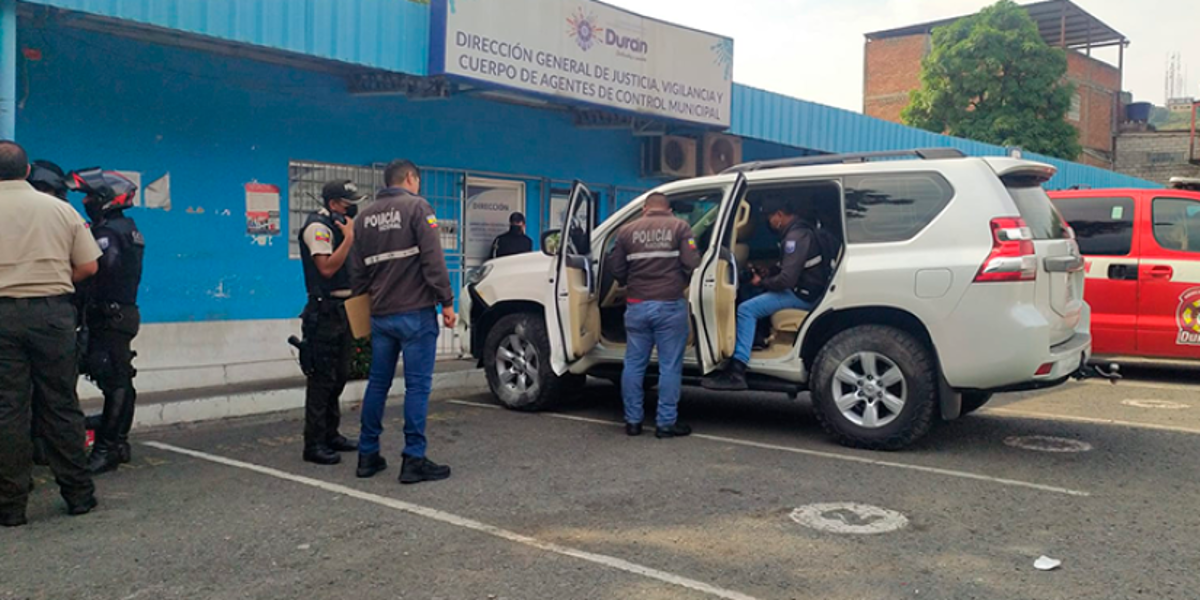 Alerta de bomba en el Municipio de Durán