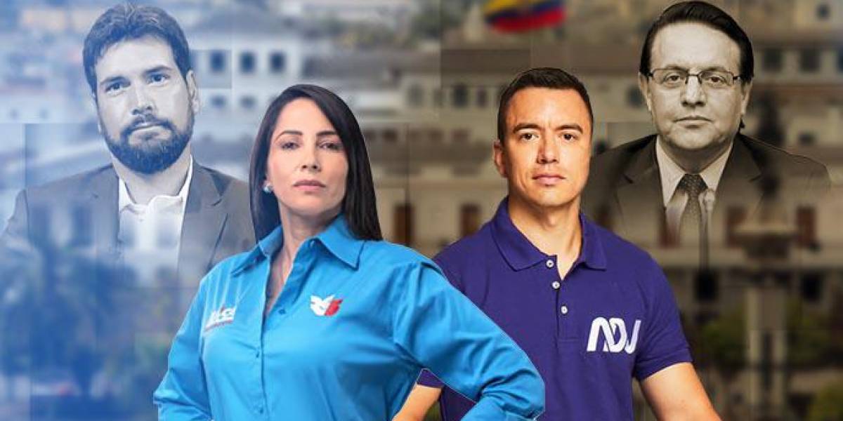 Segunda vuelta Ecuador 2023: Luisa González y Daniel Noboa se disputarán 4,2 millones de votos