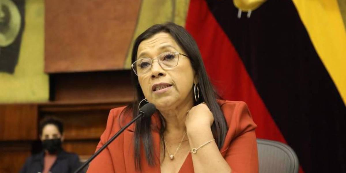 Guadalupe Llori volvió a ocupar su curul en la Asamblea Nacional