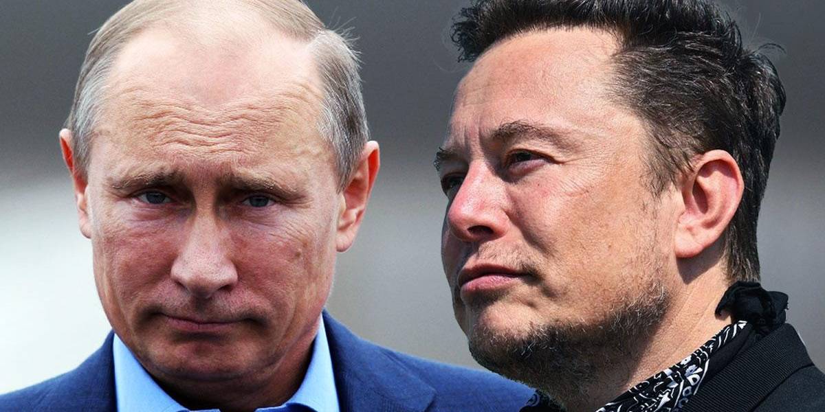 El reto de Elon Musk a Vladimir Putin en medio del conflicto entre Rusia y Ucrania