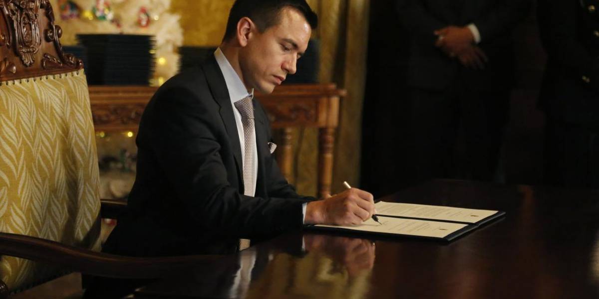 Daniel Noboa propone siete preguntas para la Consulta Popular