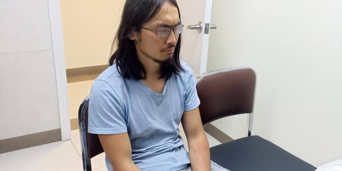 Un extranjero vestido de samurái es detenido en Vilcabamba por atentar contra la ciudadanía