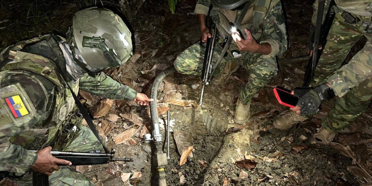Guayas: Militares retienen camión con 5 000 galones de combustible robado