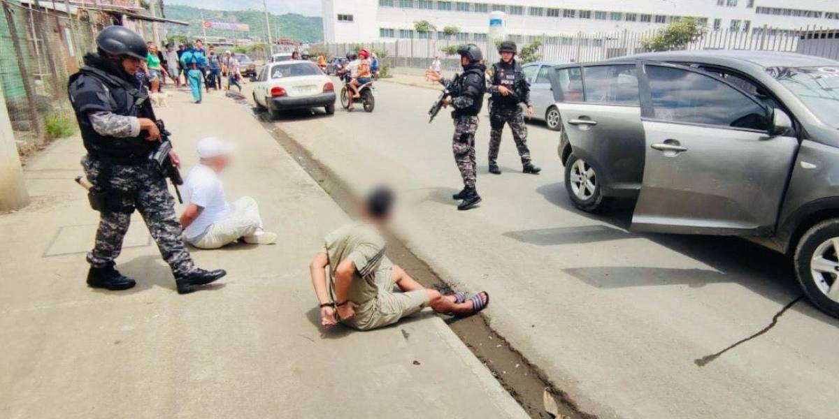 Casi 6 000 detenidos en Ecuador en 26 días de conflicto armadocontra bandas criminales