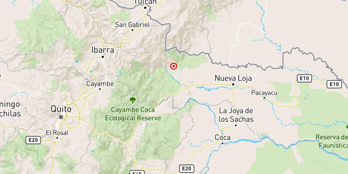 Sismo en Sucumbíos, el segundo en la Amazonía en menos de seis horas