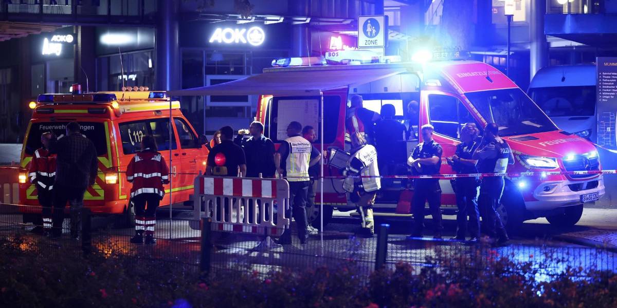 Varios muertos y heridos tras un ataque con cuchillo en un festival en Solingen en Alemania