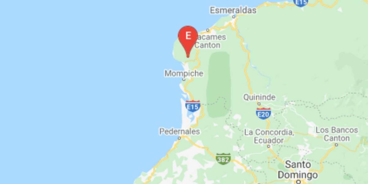 Sismos de magnitudes 4.4 y 3.6 en Esmeraldas y El Oro la mañana de este martes