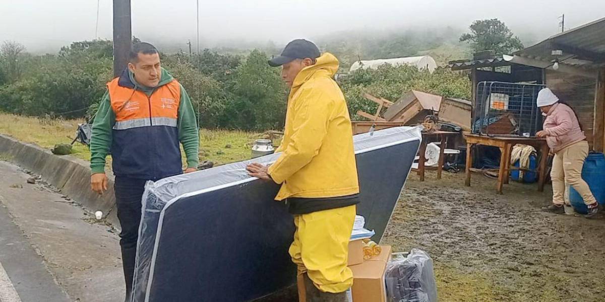 Zamora Chinchipe y Napo son declaradas en emergencia debido a afectaciones por lluvias