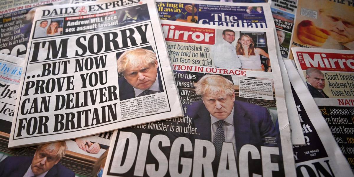 Reino Unido: oficina de Boris Johnson se disculpa por otra fiesta, un día antes del funeral del príncipe Felipe
