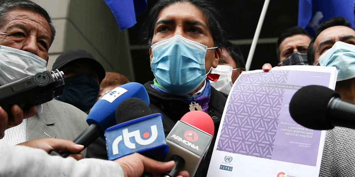 Yaku Pérez denuncia a Guillermo Lasso en Fiscalía por papeles de Pandora