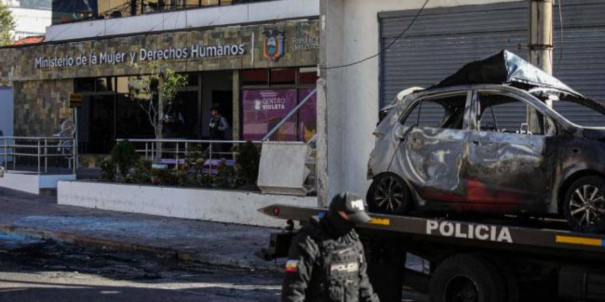 Seis sospechosos de explotar un coche bomba en Quito reciben prisión preventiva