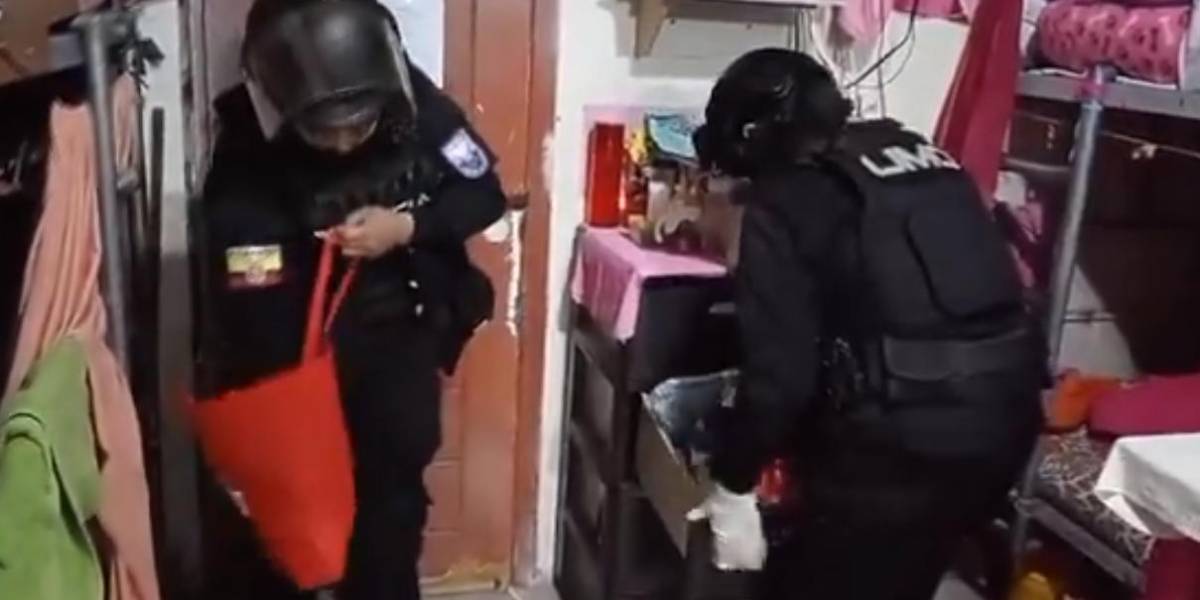 La cárcel de mujeres de Chillogallo, en Quito, donde está Mayra Salazar, fue intervenida