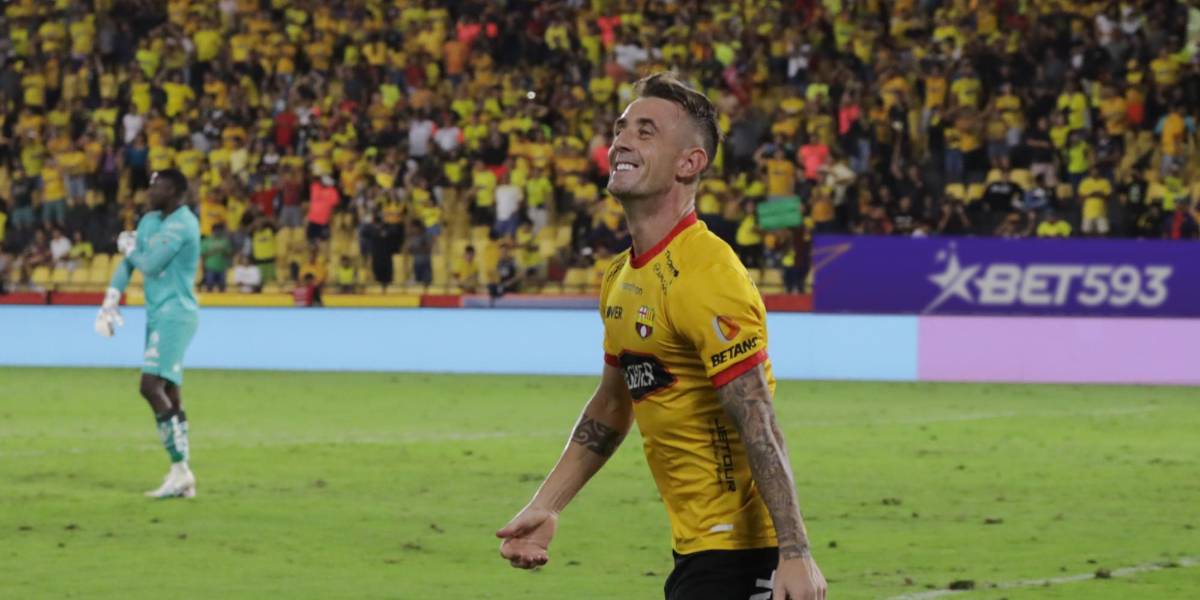 Liga Pro: Damián Díaz de penal salvó a Barcelona SC y logró el empate ante IDV