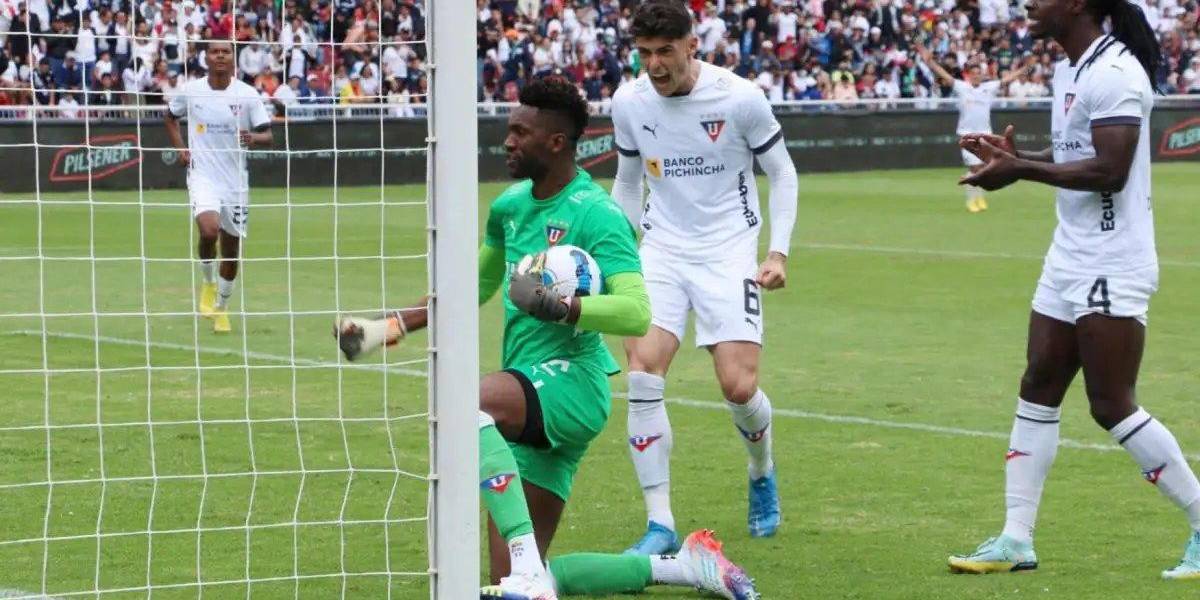 Liga de Quito rompe récord defensivo en goles recibidos en una sola etapa