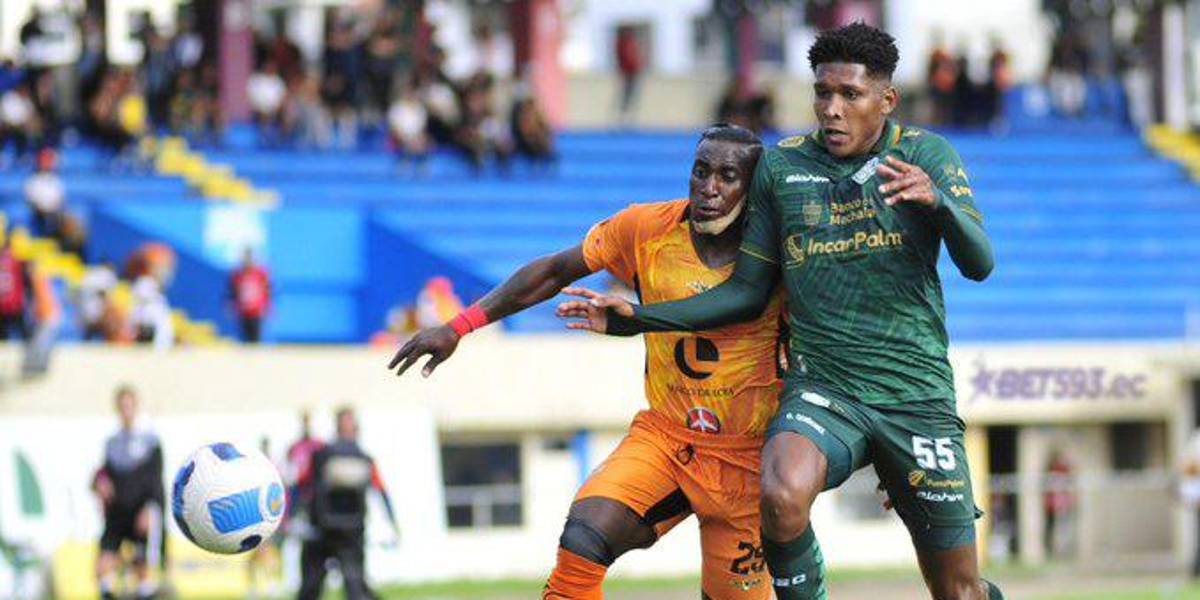 Liga Pro: así quedó el rostro del jugador de Libertad después de la dura entrada en el partido ante Orense