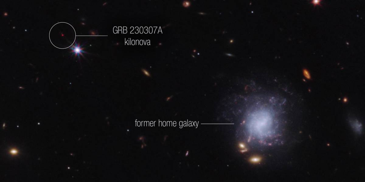El telescopio Webb confirma la creación de elementos necesarios para la vida en una explosión de rayos gamma