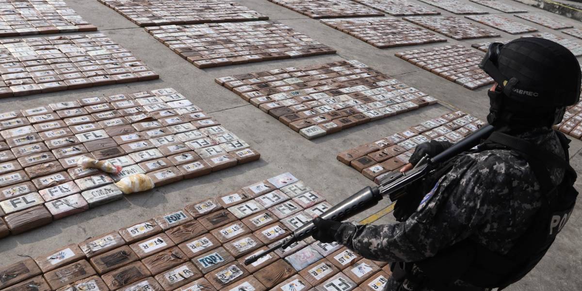 El envío de cocaína al exterior equivale al sexto rubro de exportación más grande de Ecuador