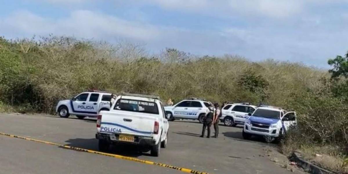 Dos cuerpos baleados fueron hallados cerca de la Refinería del Pacífico, en Montecristi