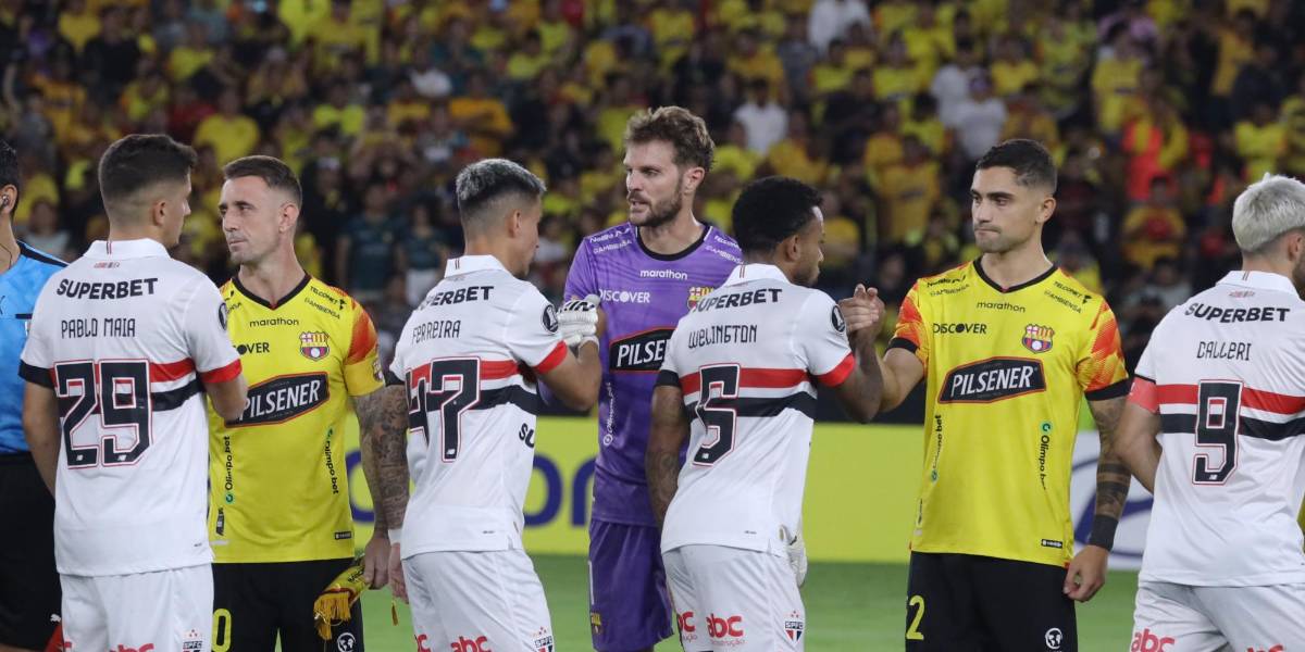 Fecha, hora y dónde ver a Barcelona SC vs. Sao Paulo por la Copa Libertadores