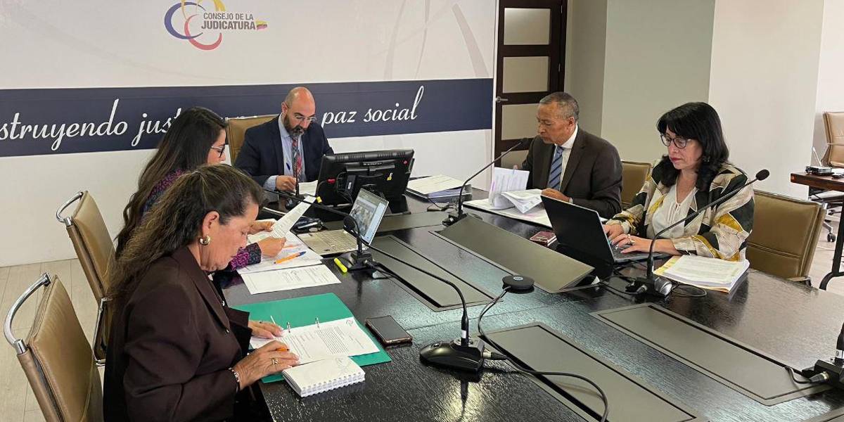 Mario Godoy presidió su primera sesión como presidente del Consejo de la Judicatura