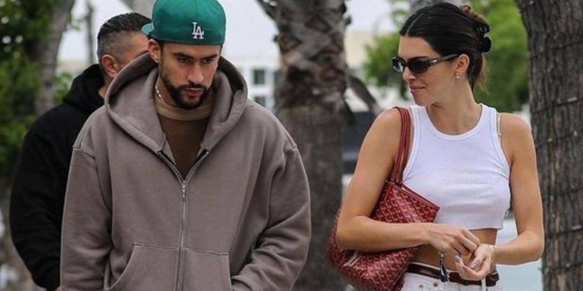 Revelan video de Kendall Jenner y Bad Bunny celebrando Año Nuevo juntos