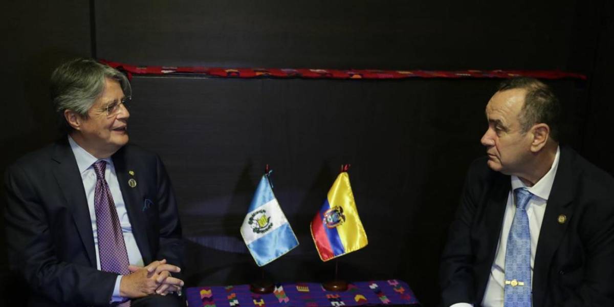 El presidente Guillermo Lasso se reunió con colegas de Guatemala y Costa Rica