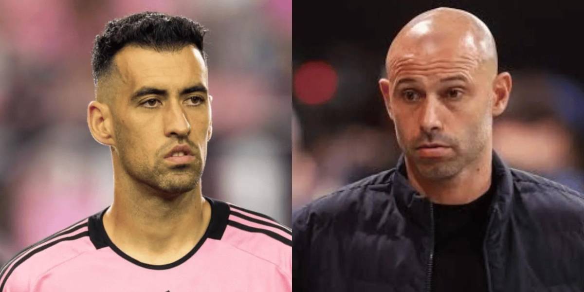 Mascherano revela el próximo paso inesperado de Busquets tras su retiro