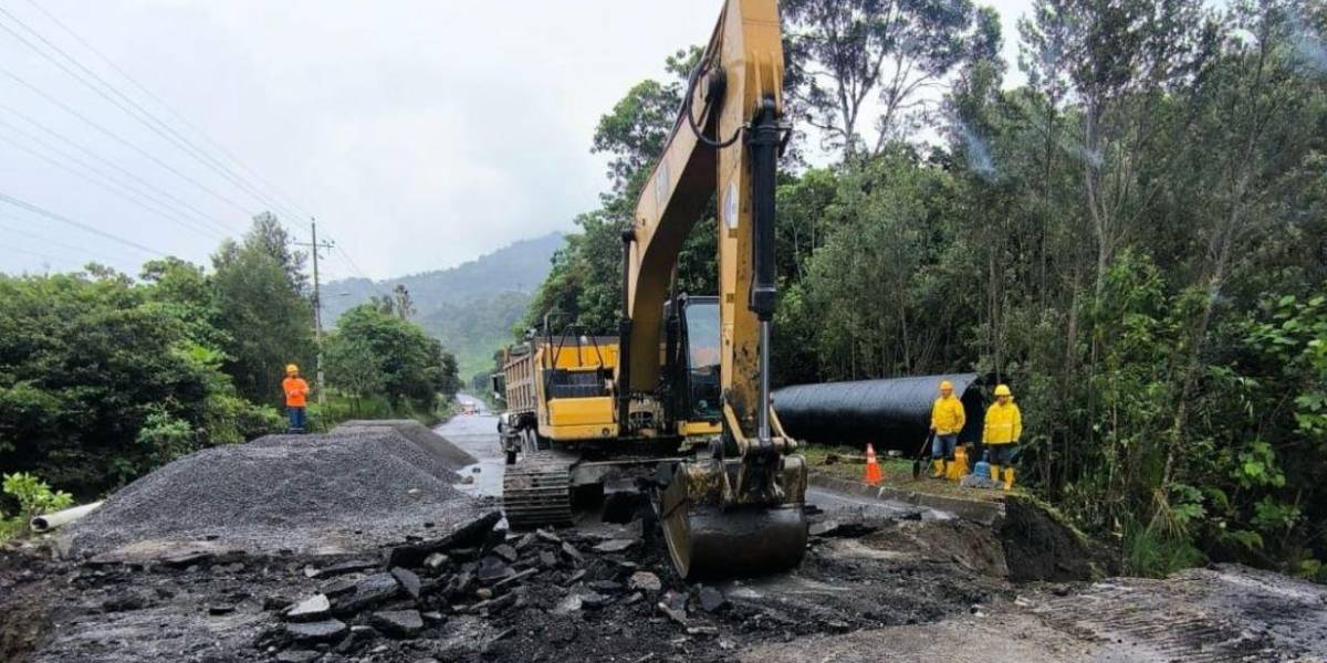 La vía E45 en el sector Lodos Negros estará cerrada en este horario el próximo 5 de mayo