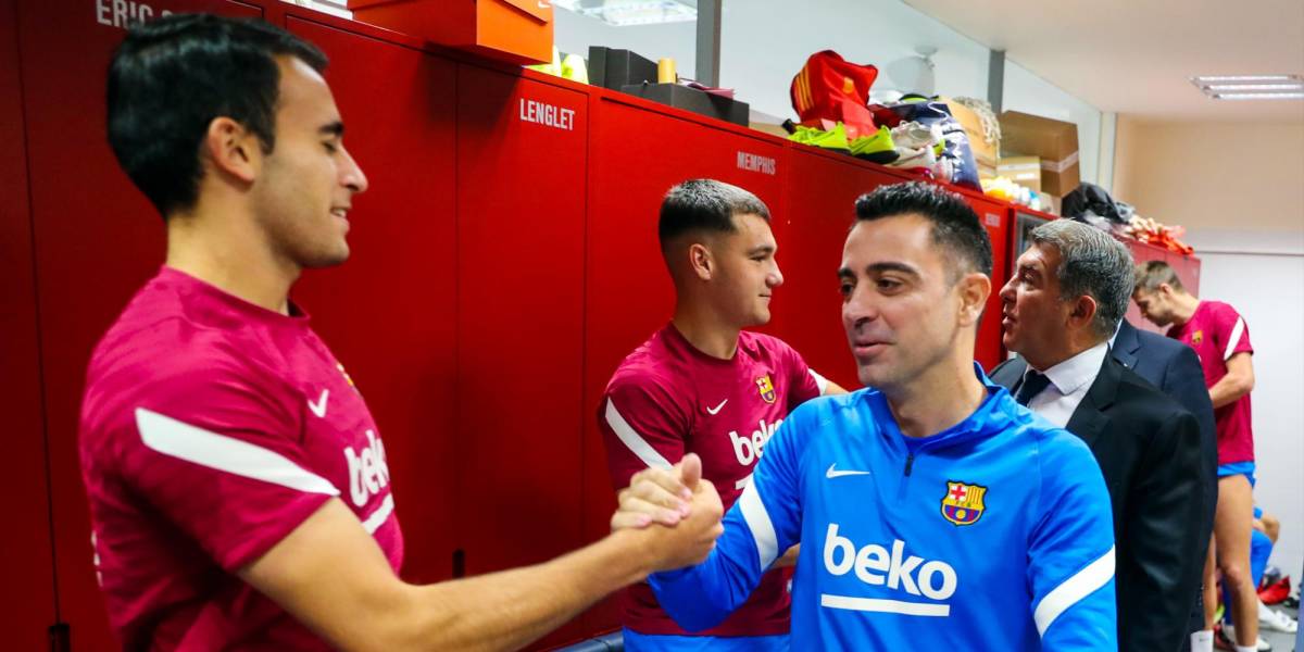 Xavi ya entrena con el FC Barcelona