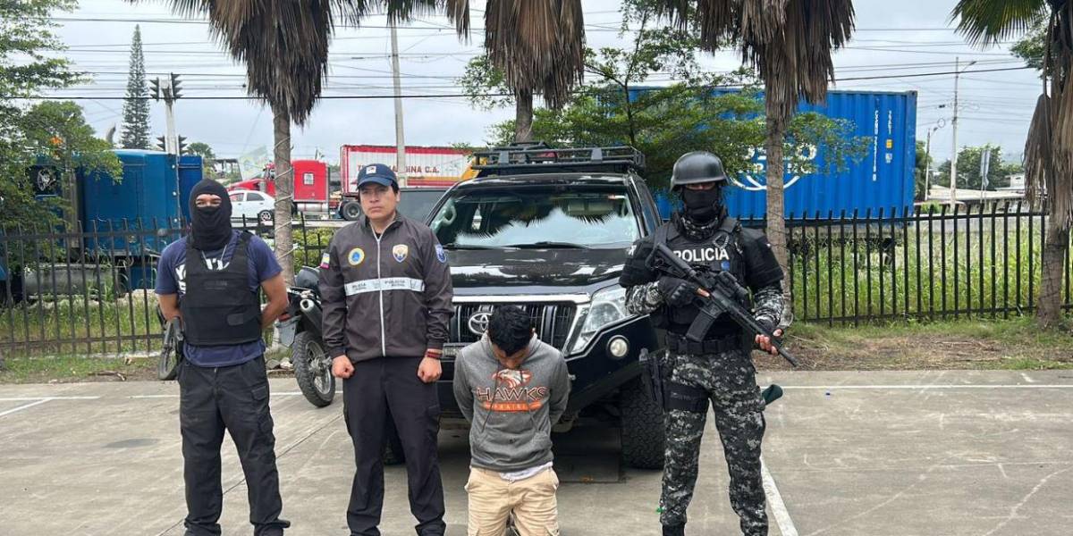 Alias Chirikano, integrante de Comandos de la Frontera, fue detenido en Manabí