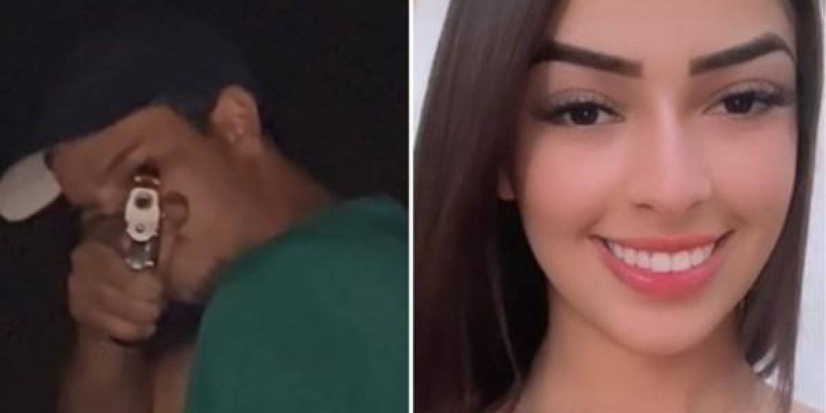 Una joven de 23 años graba el momento en el que su novio le dispara