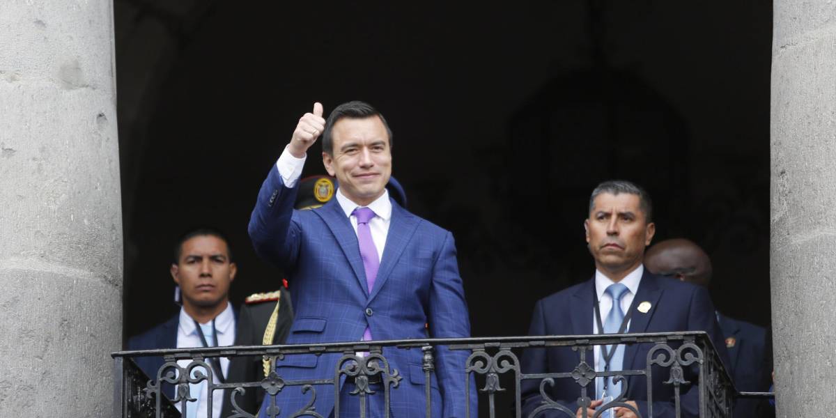 Daniel Noboa anunció la comitiva que lo acompañará a la posesión de Javier Milei como presidente de Argentina