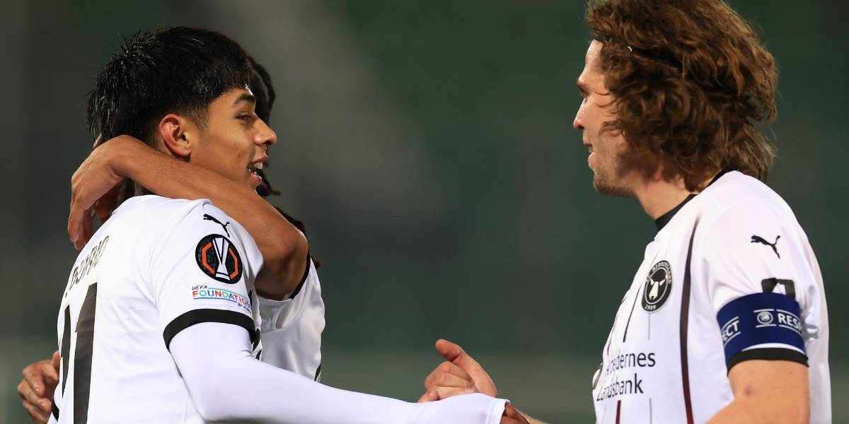 Midtjylland, de Denil Castillo, logra importante victoria ante Ludogorets por la UEFA Champions League