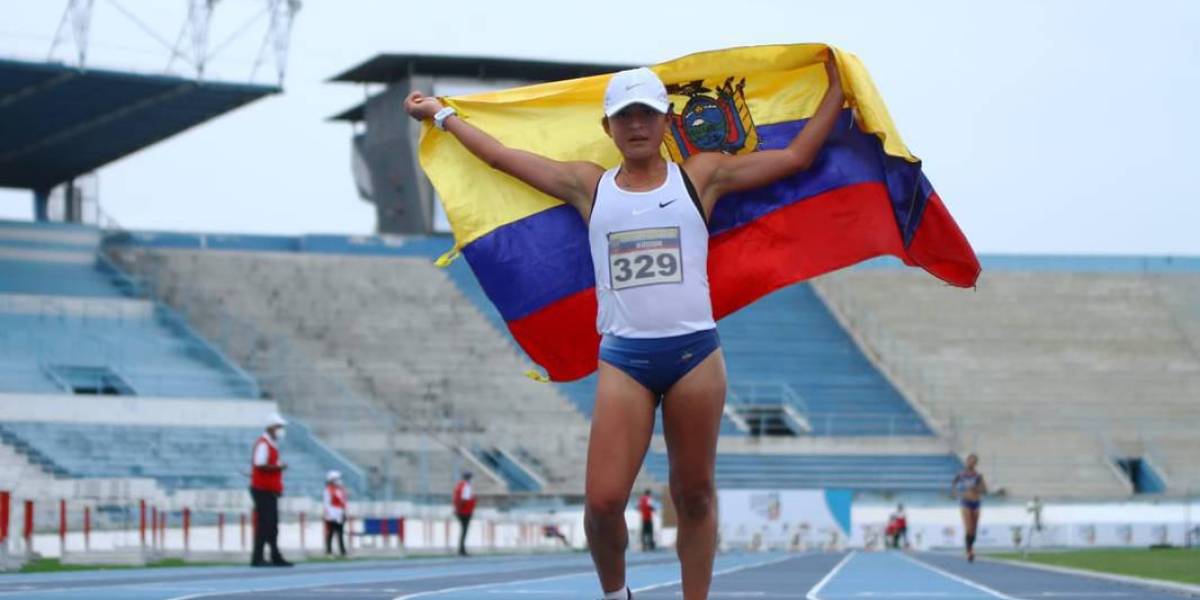 Glenda Morejón lidera la delegación de Ecuador en los Mundiales de atletismo